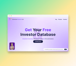 Extensive investor list